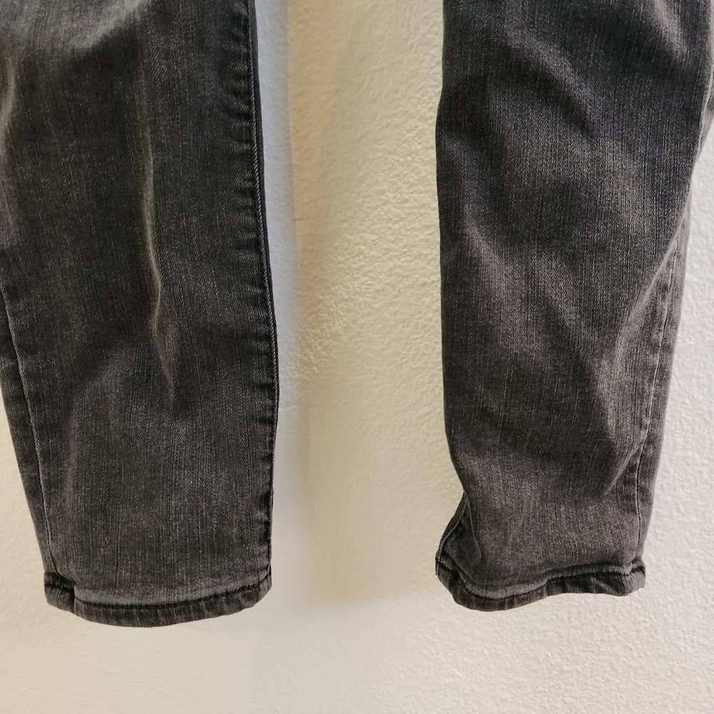 Madewell Roadtripper Jeans Women's Size 27 Black Skinny Mid Rise Denim‎